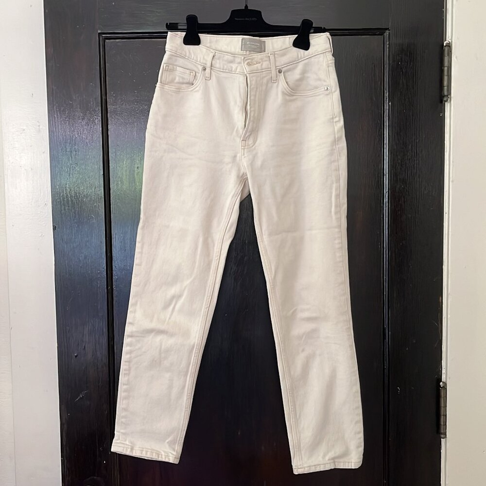 Everlane Original Cheeky Jean, Ecru, 28